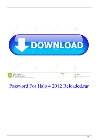 password for halo 4 2012 reloaded.rar